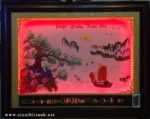Tranh Lịch đèn led, Thuận buồm xuôi gió -2066